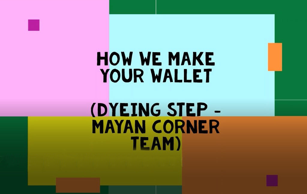 Load video: How we dye the leather pieces