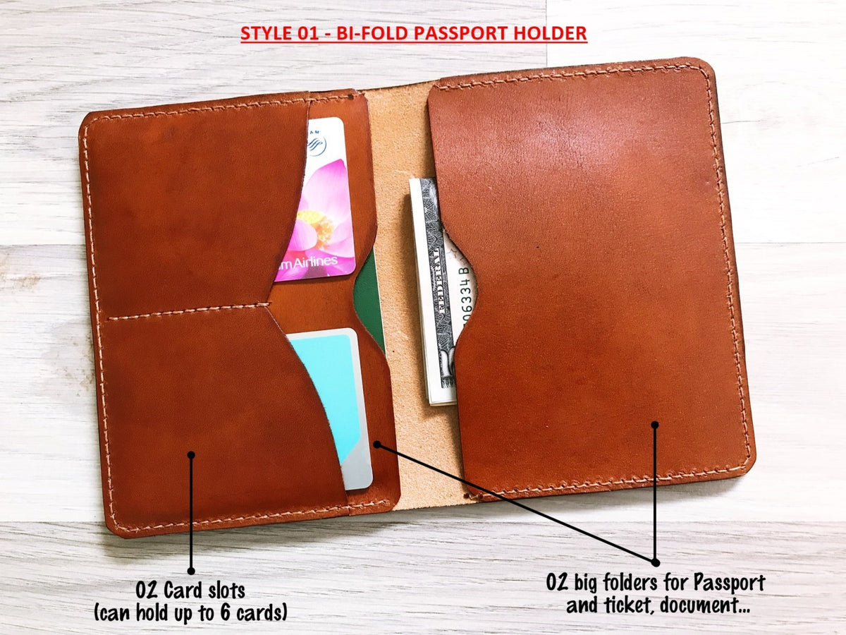 Personalized Wanderlust world map Leather Passport Wallet, Passport Cover, Passport Holder, Custom family travel gift, Anniversary gift ideas