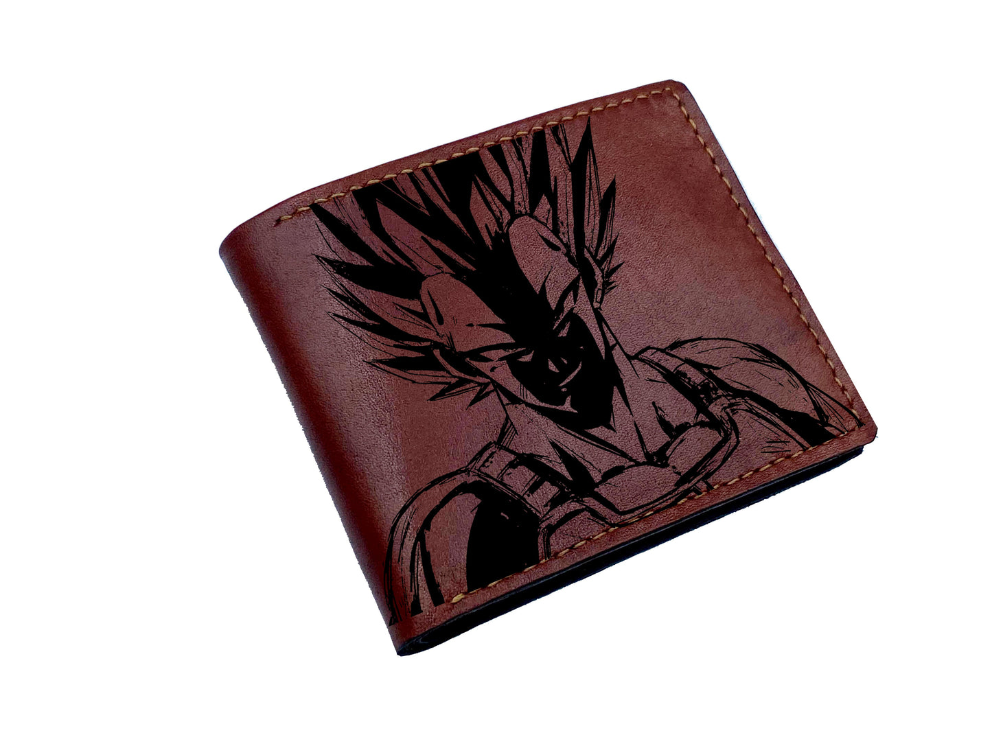Mayan Corner - Personalized dragon ball leather wallet, Jiren super warrior art wallet, dragon ball leather gift ideas for men