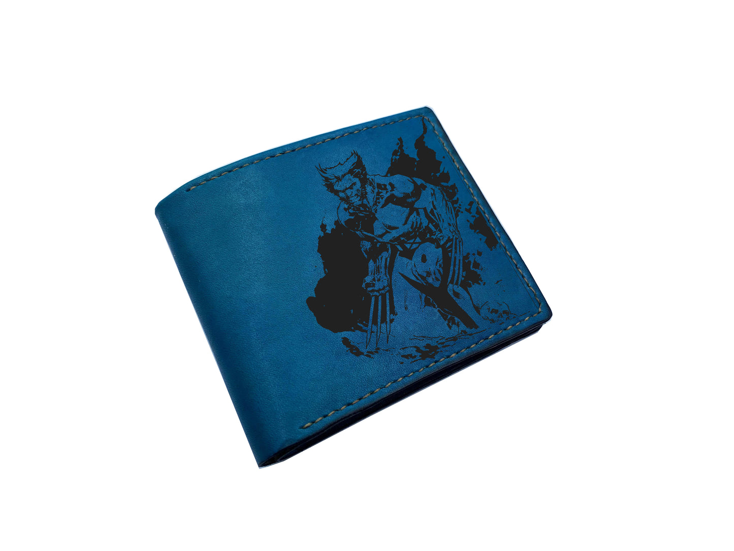 Mayan Corner - Wolverine Logan superheroes leather handmade wallet, superheroes marvel wallet for men - 2710221