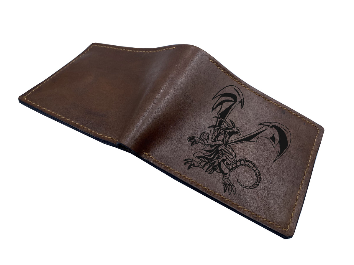 Mayan Corner - Customized leather handmade wallet for men, dragon men's wallet, gift for dad, husband, brother - Targaryen Drogo Game of Thrones - 3110228