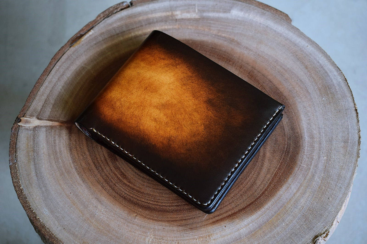 Personalized premium Genuine Leather handmade men's wallet, christmas gift idea for him 2020, boyfriend dad husband anniversary special presents