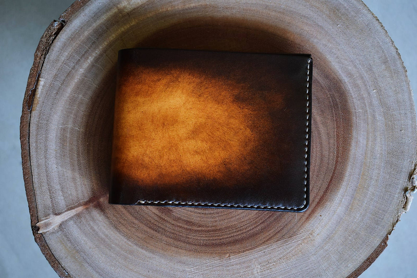 Personalized premium Genuine Leather handmade men's wallet, christmas gift idea for him 2020, boyfriend dad husband anniversary special presents