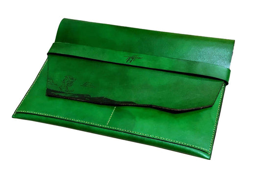 Personalized Laptop cover, Macbook sleeves, tablet leather case, genuine leather handmade Laptop holder, IT accessories, electronic case